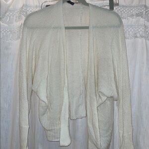 White Knit Cardigan